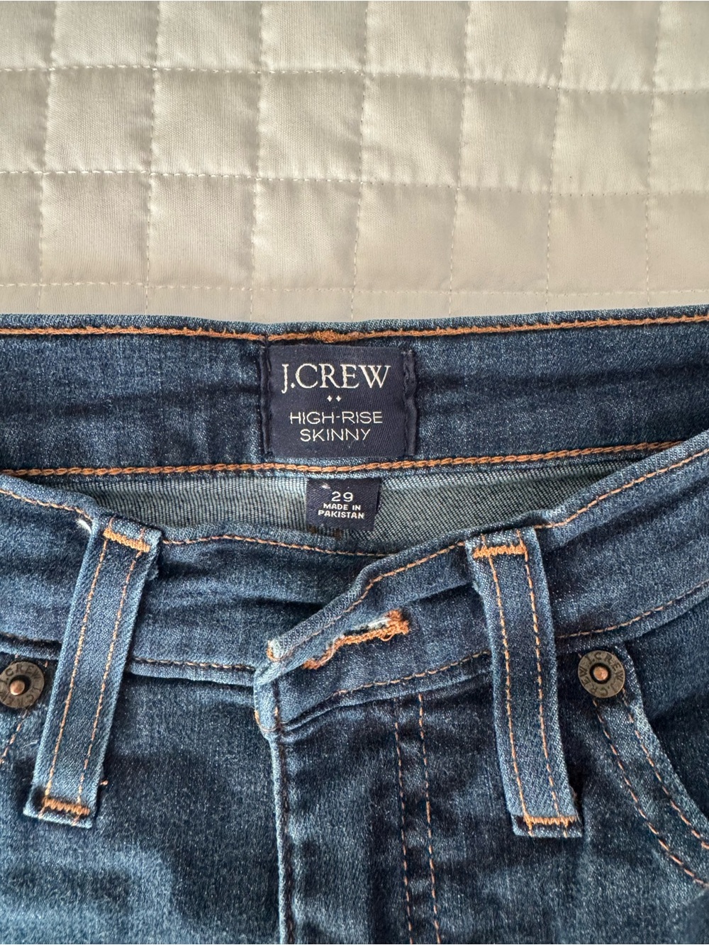 J. Crew High-Rise Skinny Jeans - Size 29